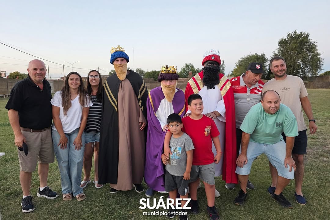 Los Reyes Magos recorrieron Coronel Suárez y los Pueblos Alemanes