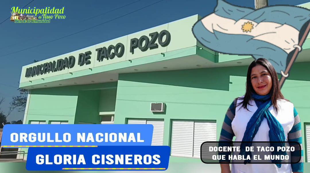 ¡Qué orgullo para Taco Pozo, Chaco y la Argentina!