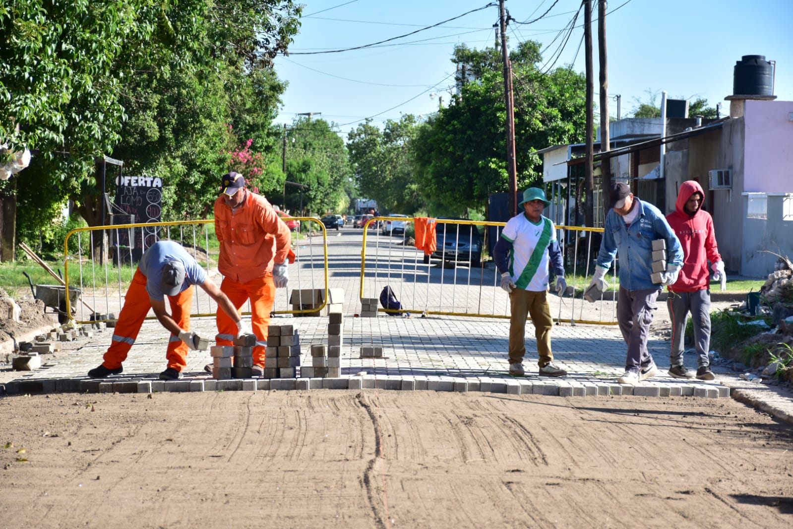 Avanza el Plan Municipal de obras para el desarrollo urbano de Frías