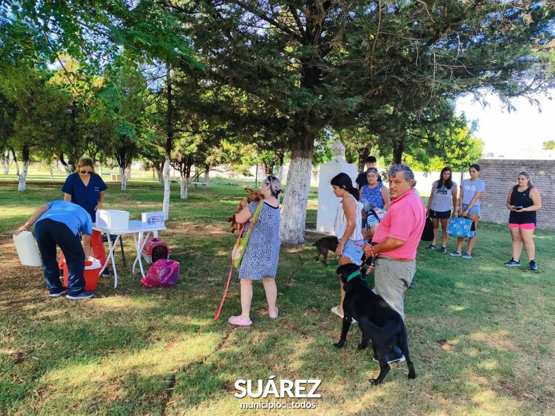 Más de 200 mascotas vacunadas en la jornada antirrábica en Pueblo Santa Trinidad