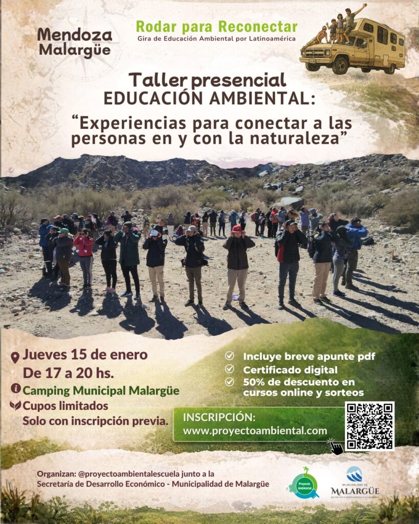 Malargüe impulsa la educación ambiental con un taller abierto a la comunidad