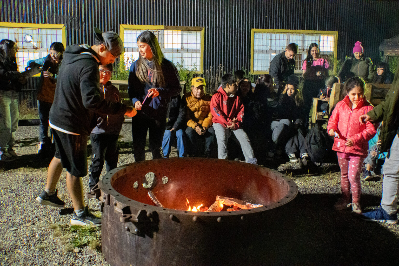 Turismo Municipal propuso experiencia nocturna diferente en el Museo Ferroviario