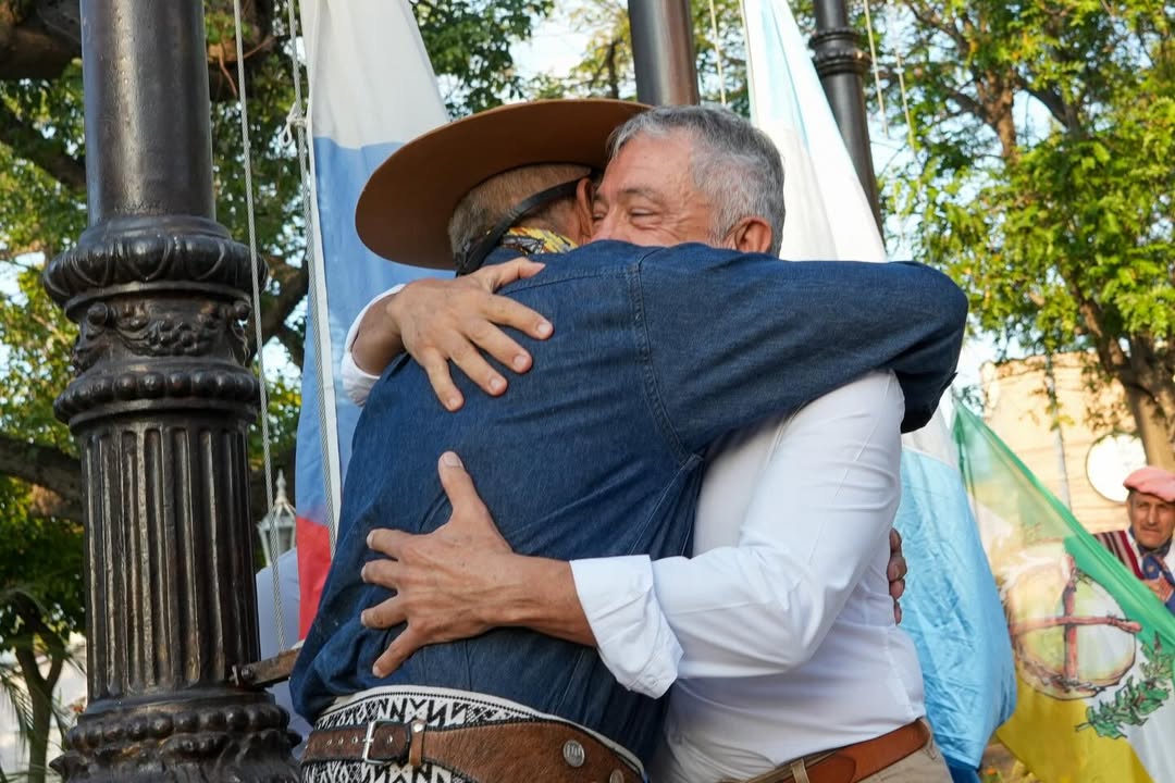 El Intendente homenajeó a Facundo Quiroga junto a agrupaciones gauchas