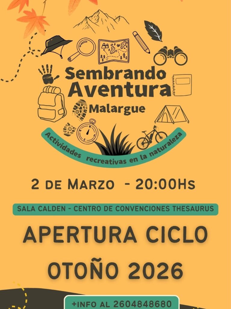 Sembrando Aventura llega a Malargüe con una propuesta educativa en plena naturaleza