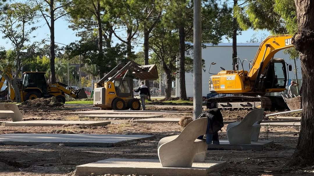 La mega obra de la plaza del ferrocarril avanza a paso firme