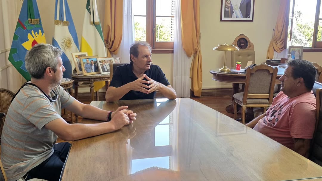 Stadnik mantuvo una reunión con autoridades del Motoclub Carlos Casares