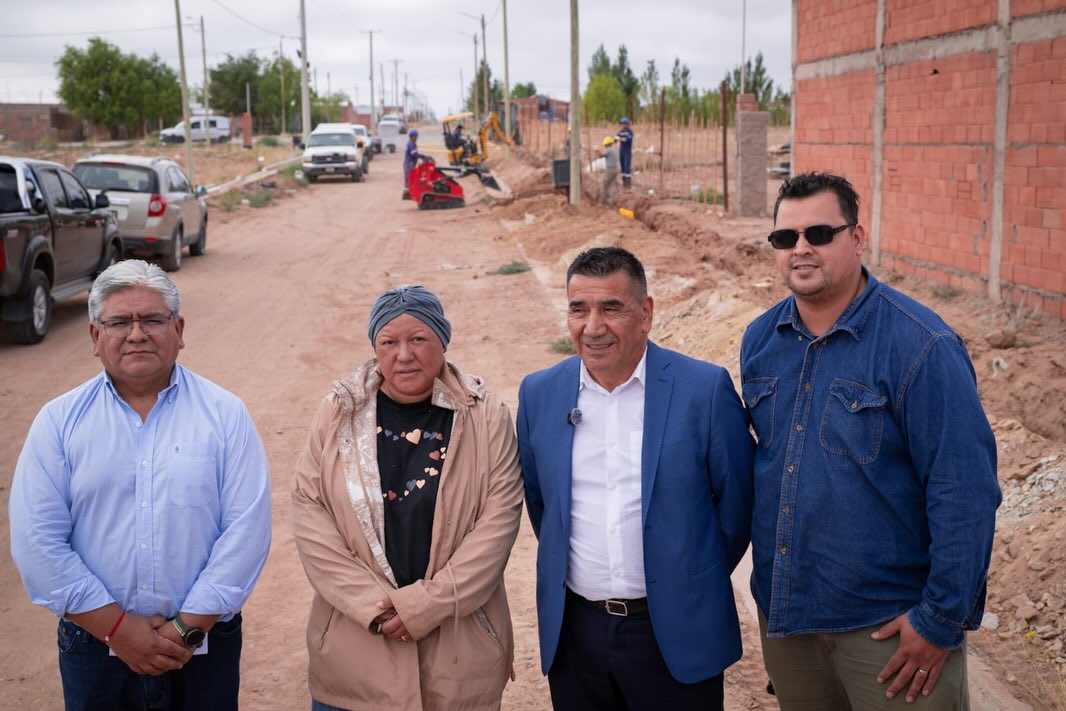 Avanza la extensión de la red de gas en el Barrio Bretana