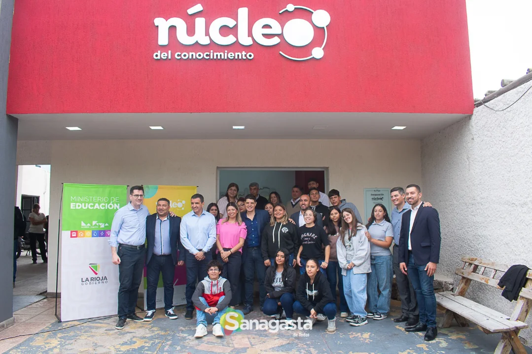 Sanagasta apuesta al futuro: Se inauguró el nuevo «Núcleo del Conocimiento»