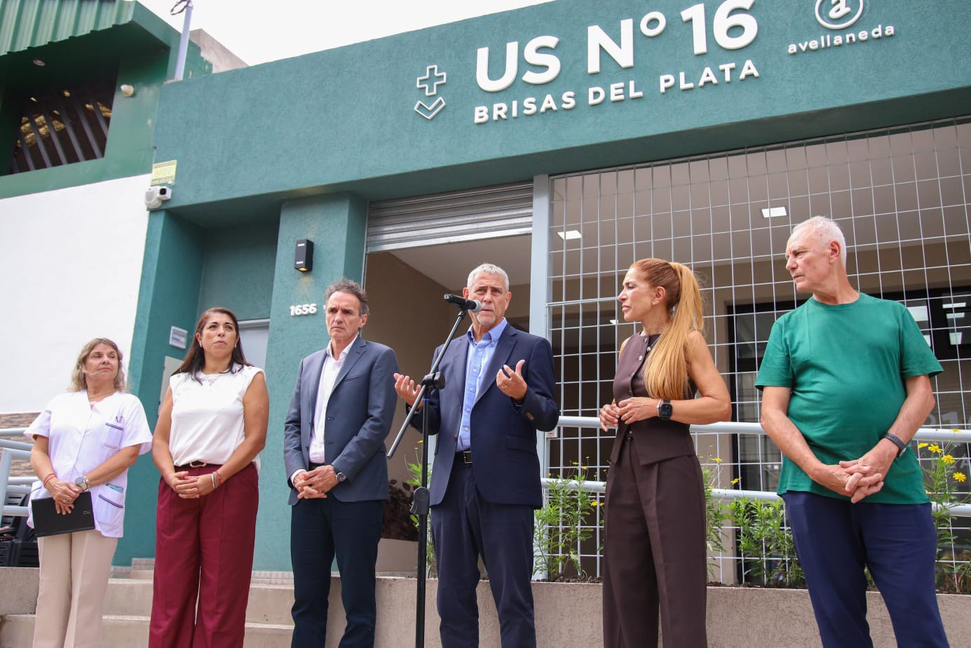 Ferraresi y Katopodis inauguraron el Centro de Atención Primaria de la Salud N° 16 de Dock Sud