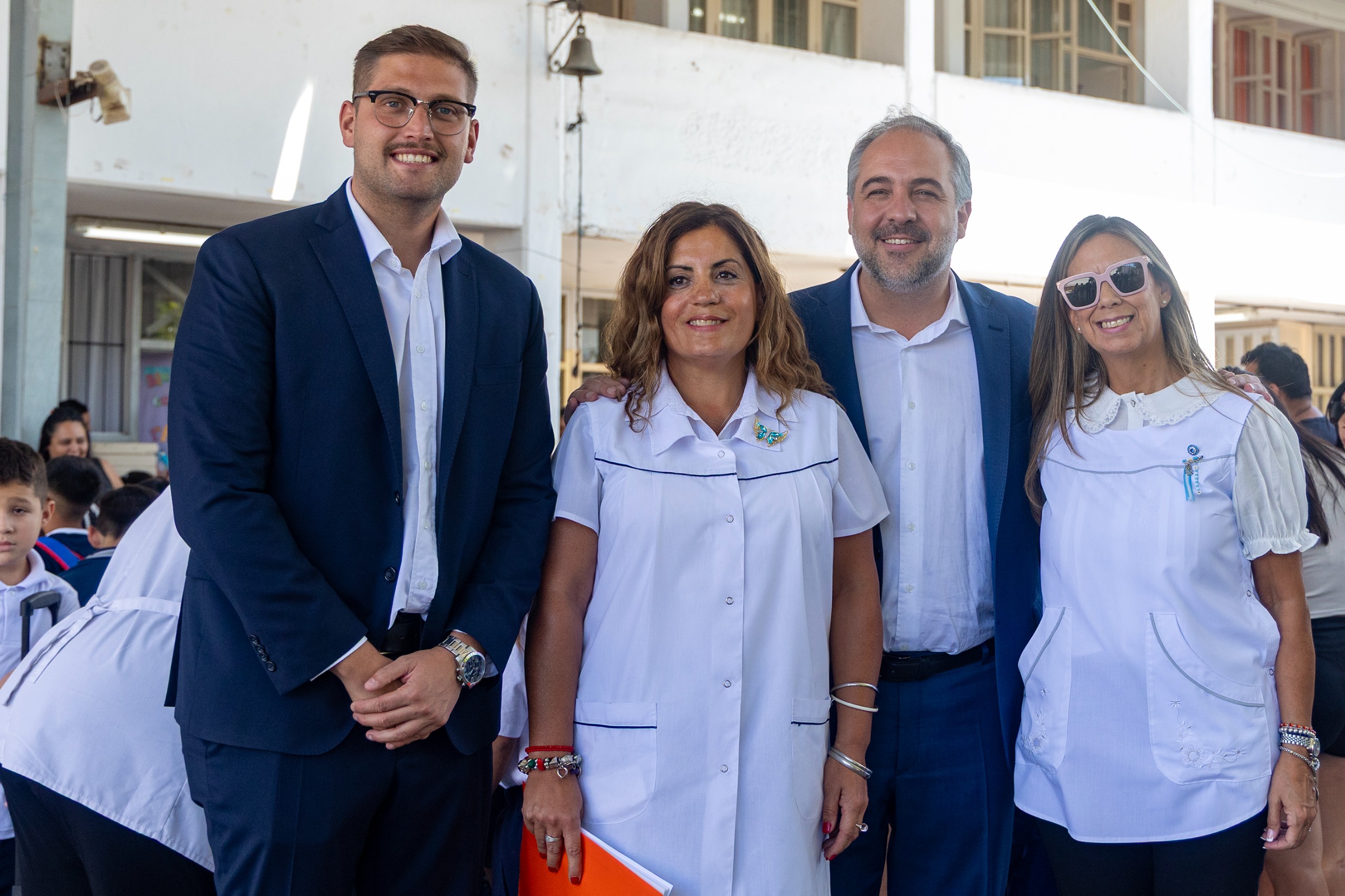 Stevanato participó en Maipú del comienzo del ciclo lectivo 2026