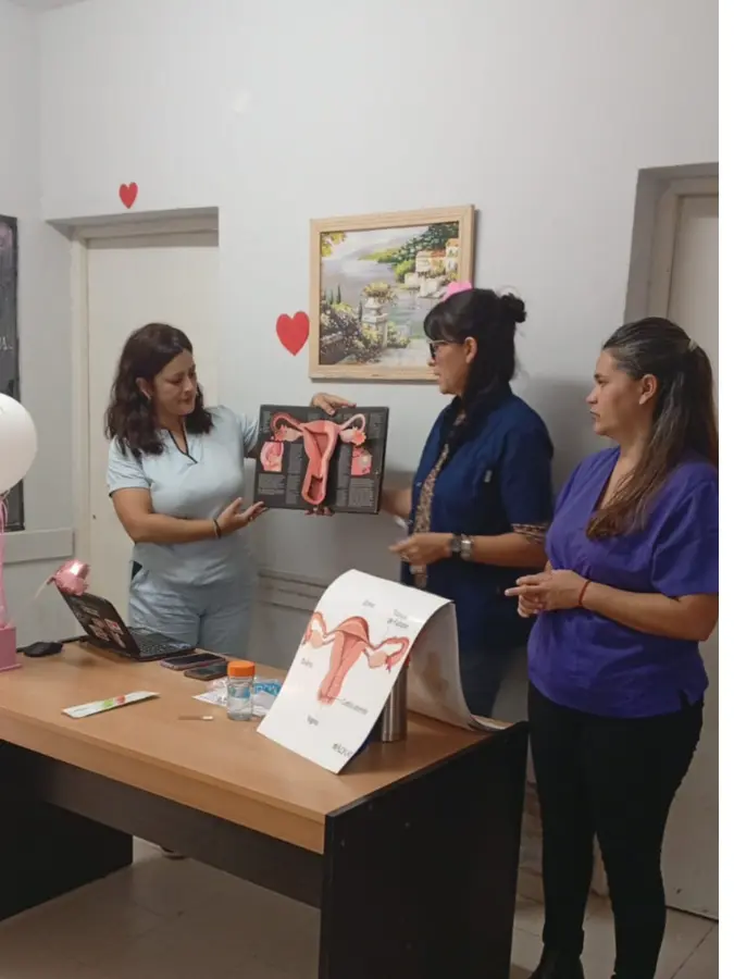 Se realizó un operativo integral de salud destinado a mujeres en el CAMM 25 de Mayo