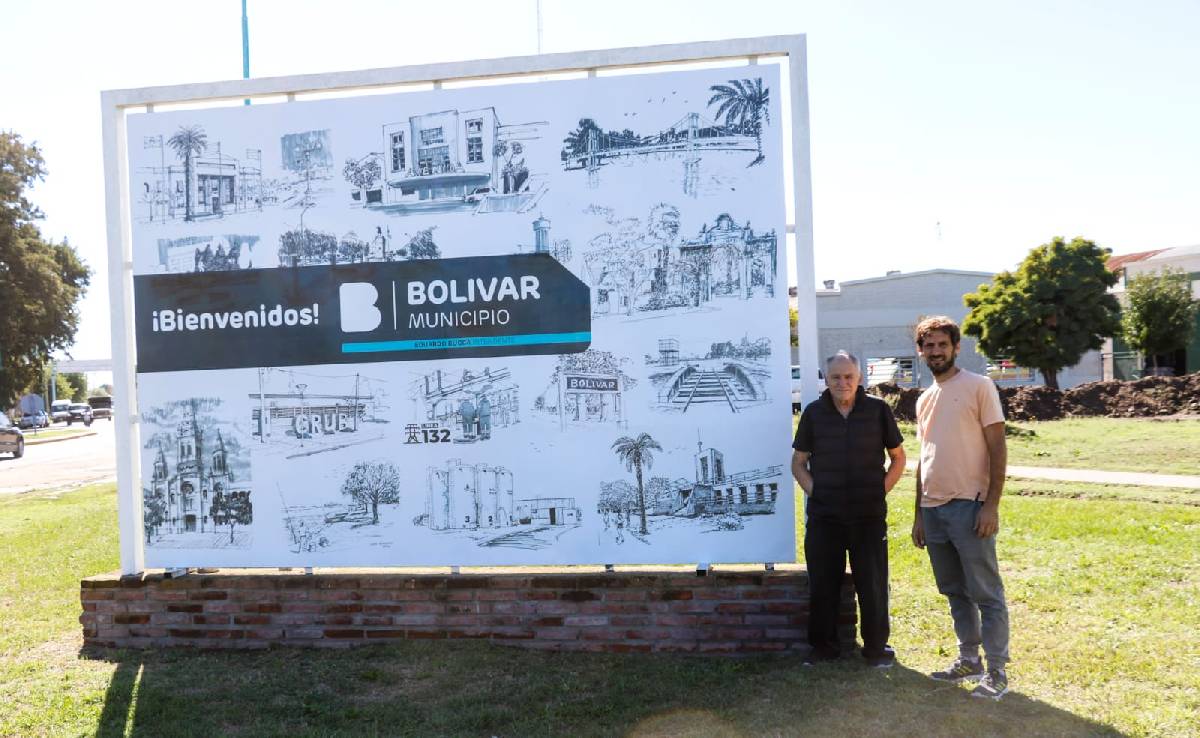 Los dibujos de Justo Robledo se eintegran a la identidad de Bolívar