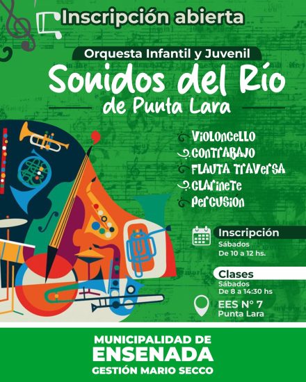 ¡Sumate a la orquesta Sonidos del Río!