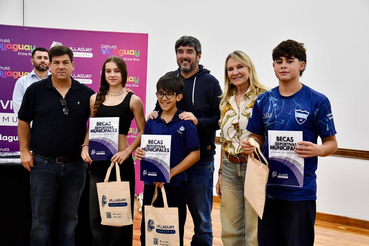 Entrega de becas deportivas municipales 2026