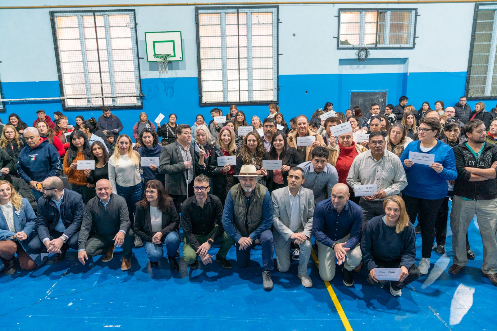 Othar concretó la entrega de más de 341 millones en aportes del FAEM destinado a 84 escuelas