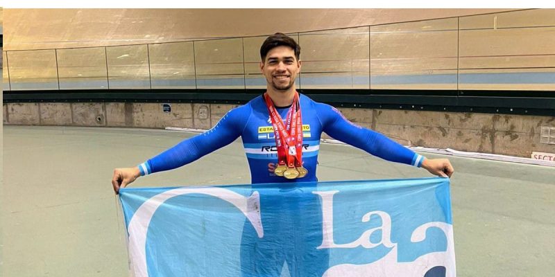 El ciclista costero Lucas Vilar competirá en dos fechas de la Copa del Mundo en Asia