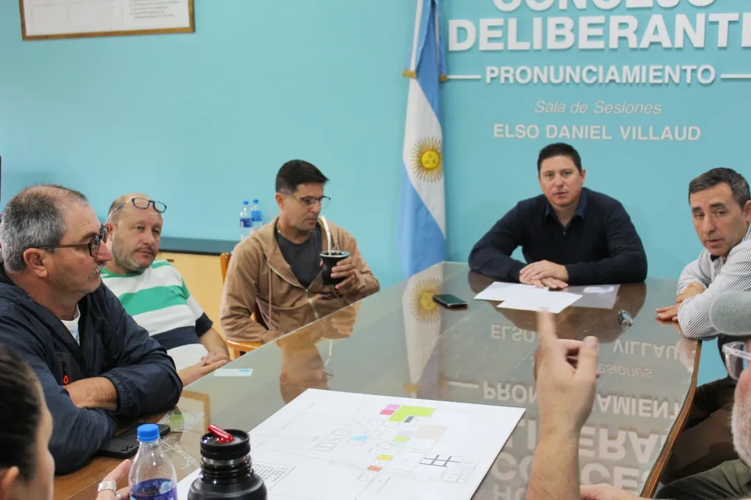 convenio para ampliar la red cloacal en Pronunciamiento