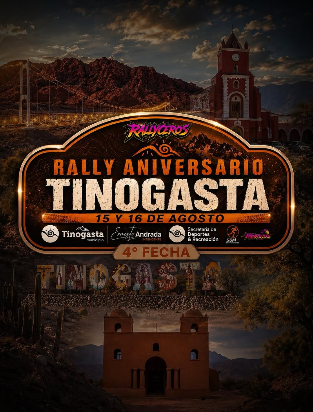 Llega el Rally Aniversario de Tinogasta