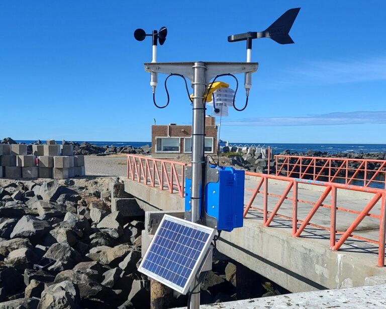 El Observatorio Oceanográfico Golfo San Jorge fortalece su red con nuevas tecnologías