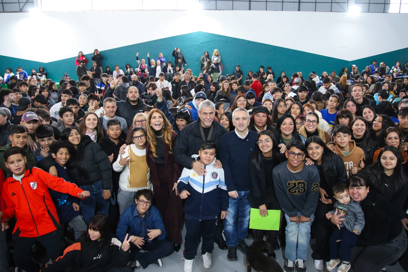 Jorge Ferraresi, Magdalena Sierra y Andrés Larroque inauguraron obras en la sede Maciel del programa Envión