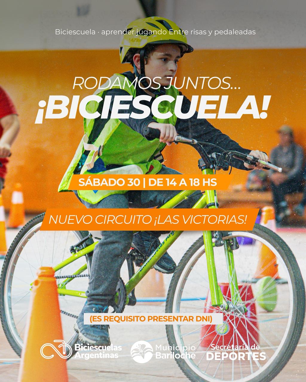 Inauguran un nuevo circuito en Las Victorias con un encuentro recreativo de “Biciescuela”