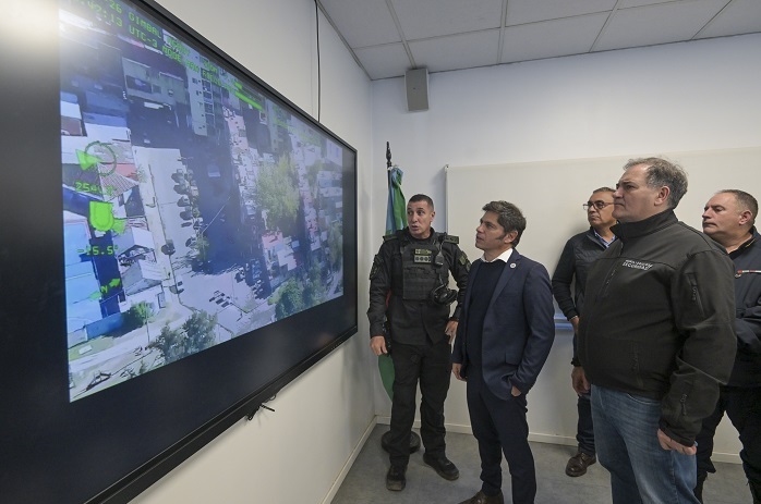 Kicillof y Alonso evaluaron los avances de un megaoperativo policial en Fuerte Apache