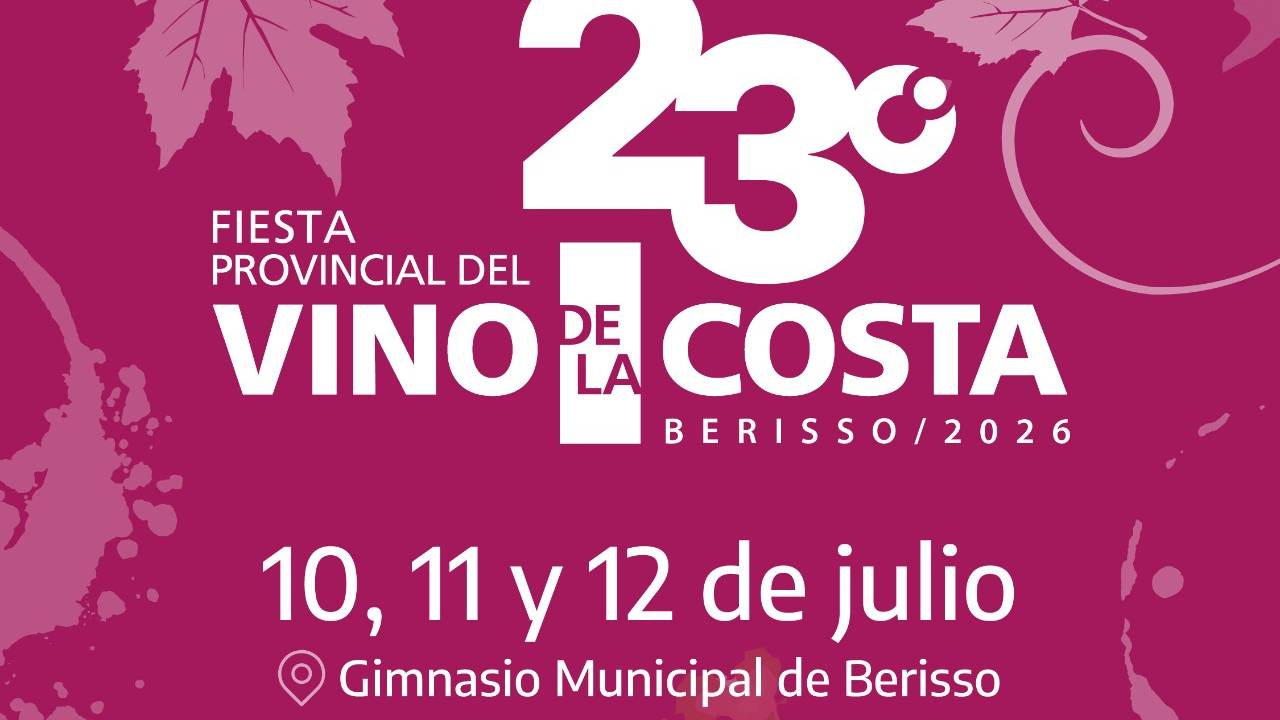 Falta un mes para la 23° edición de la Fiesta del Vino de la Costa