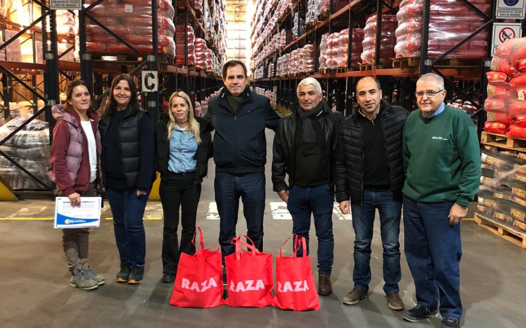 Entrega del Certificado de Aptitud Ambiental en el Molino Chacabuco