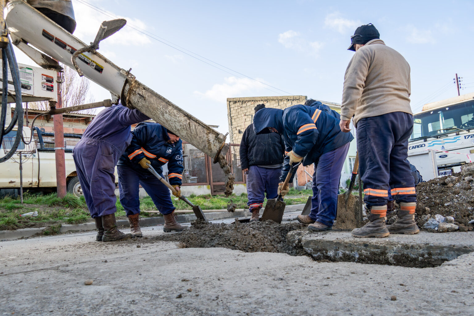 La Municipalidad de Río Gallegos intensifica los trabajos para mejorar la traza vial de la ciudad
