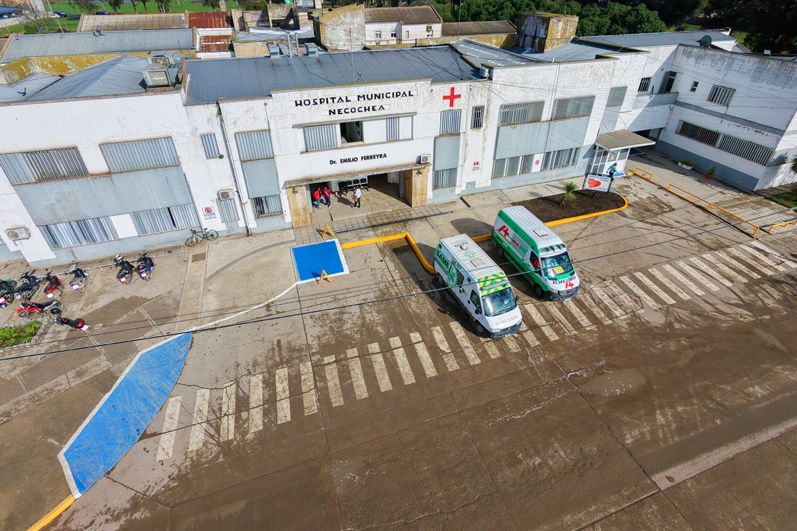 Sustanciales mejoras en el ingreso al Hospital para hacerlo más accesible y seguro