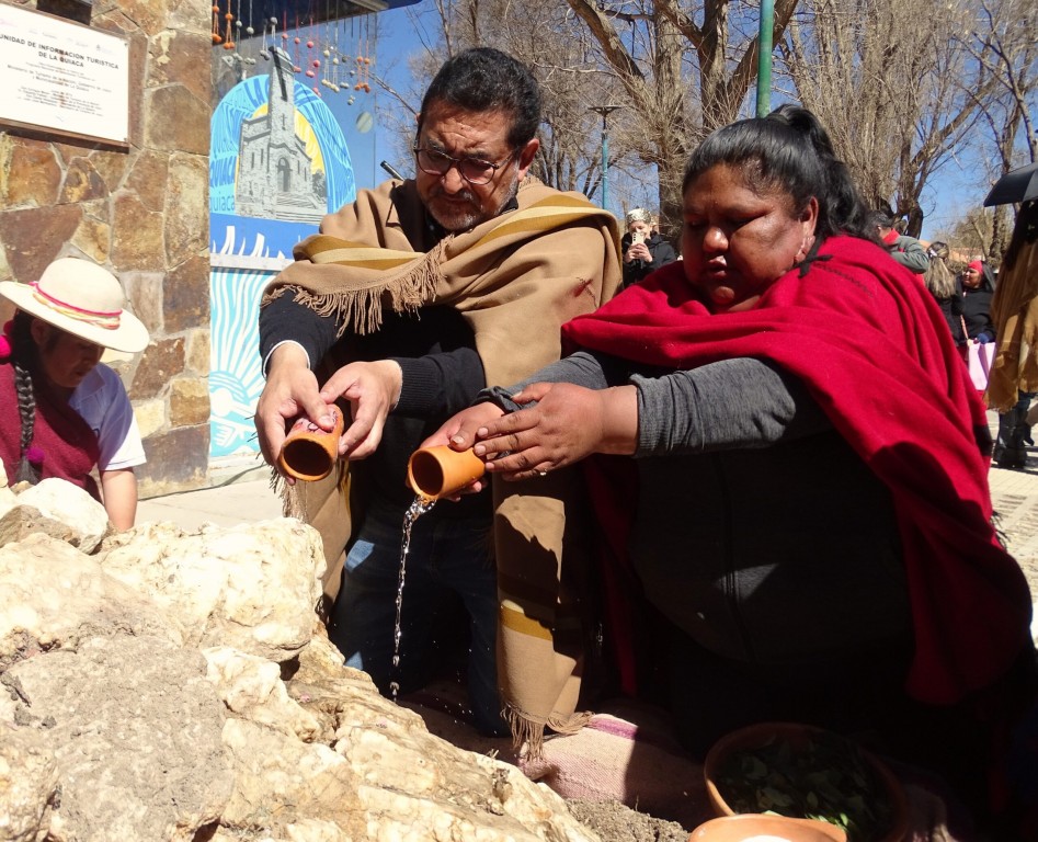 Dante Velazquez encabezo el homenaje a La Pachamama con un llamado a la unidad la memoria y el cuidado mutuo
