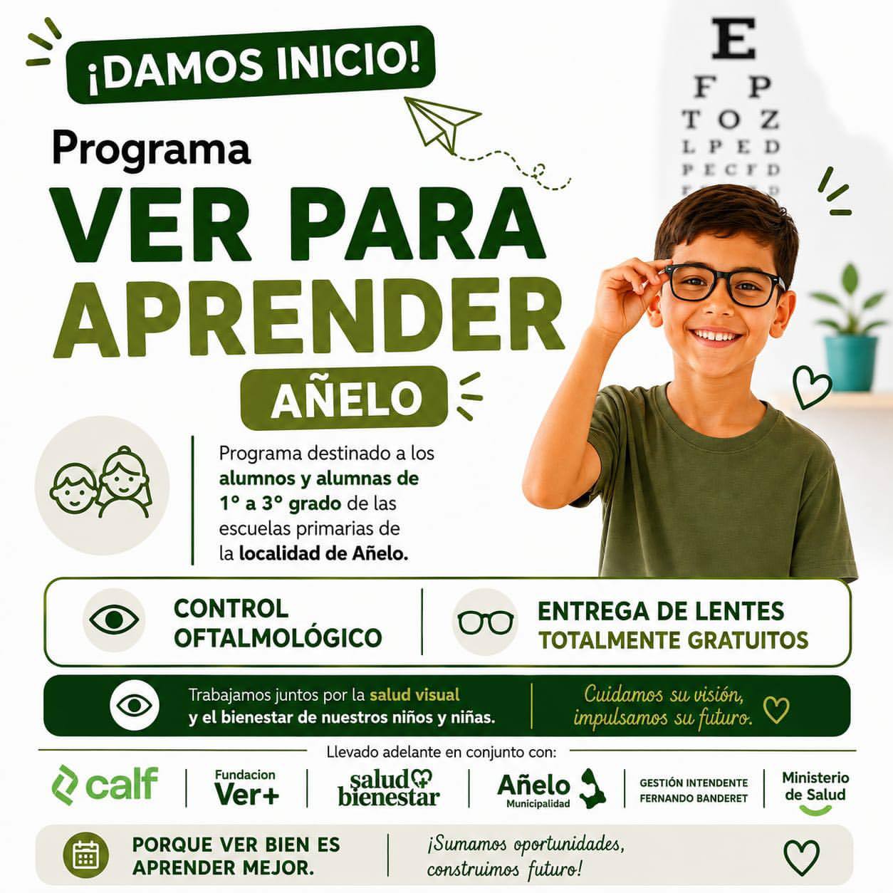 Cuidamos la salud visual de nuestros niños