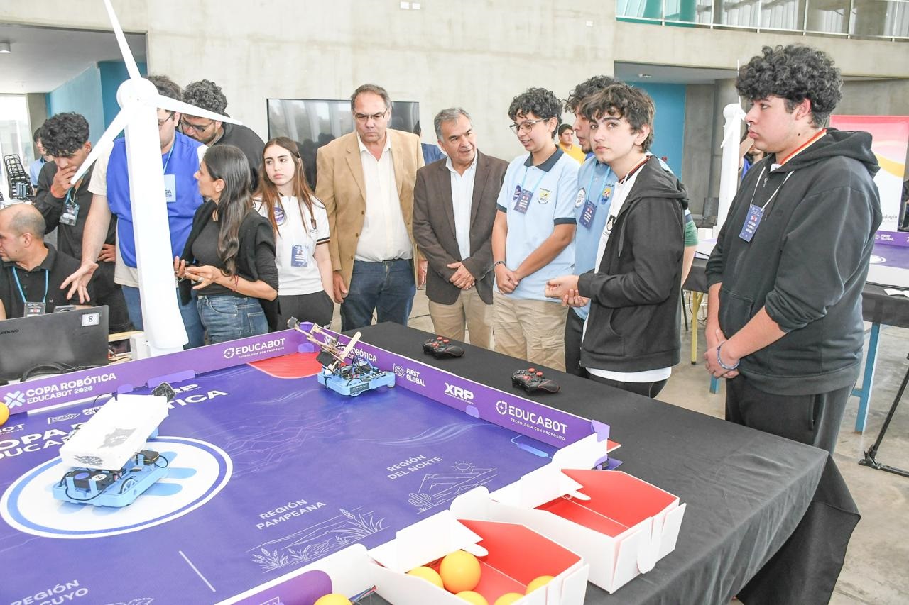 La Municipalidad acompañó la edición de la Copa Robótica Educabot 2026 en el parque Sur