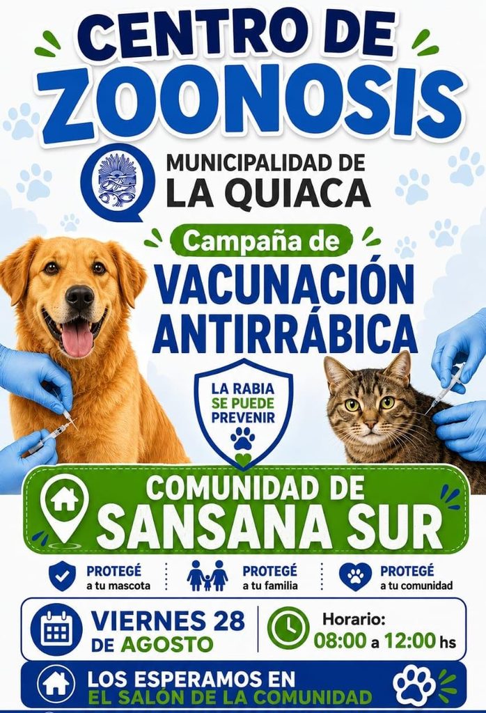 Zoonosis municipal avanza con la campaña de vacunación antirrábica en la zona rural