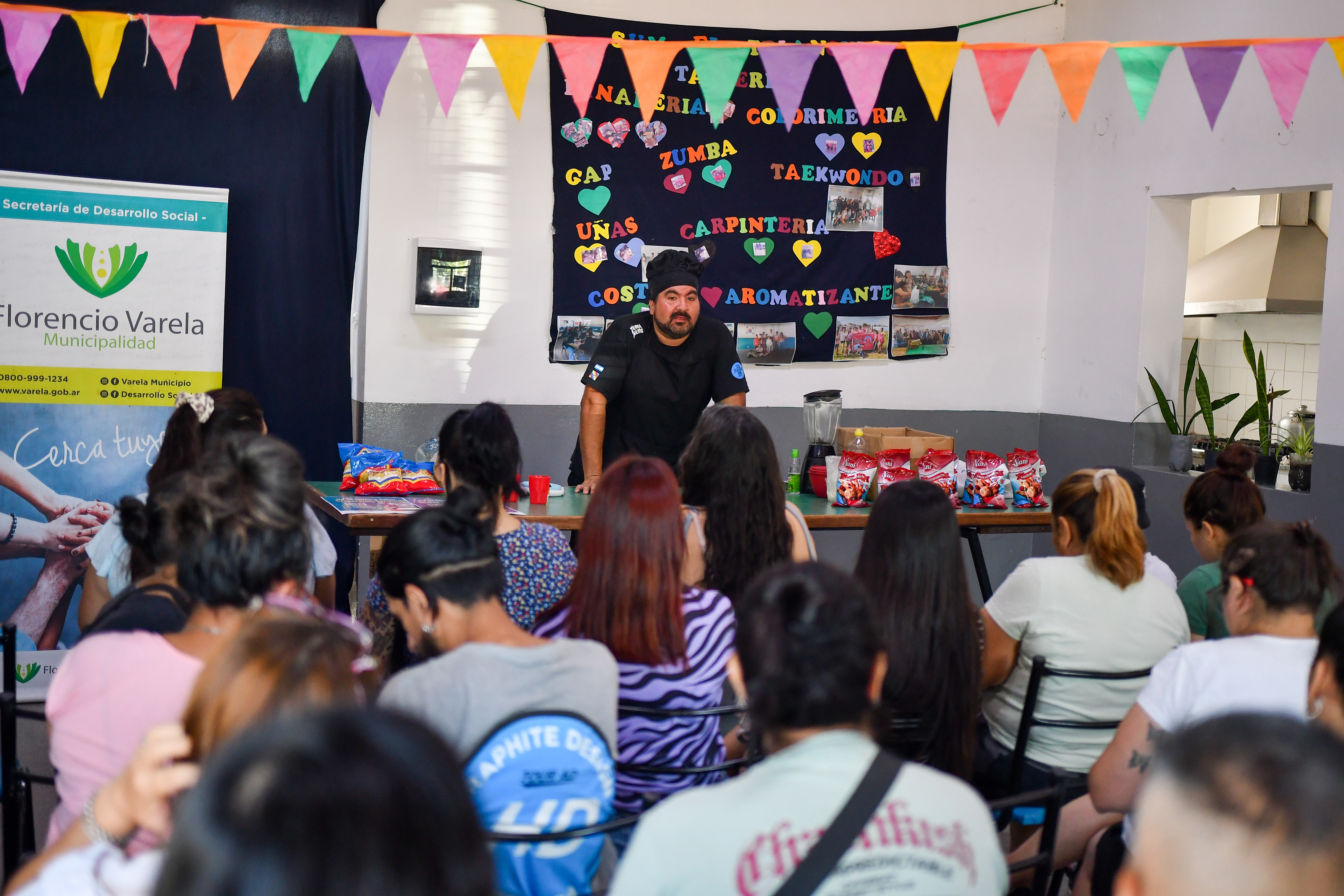 Por la convocatoria, suman un taller de gastronomía para personas celíacas y diabéticas