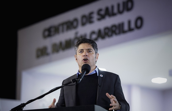 Kicillof inauguró un nuevo Centro de Atención Primaria de la Salud