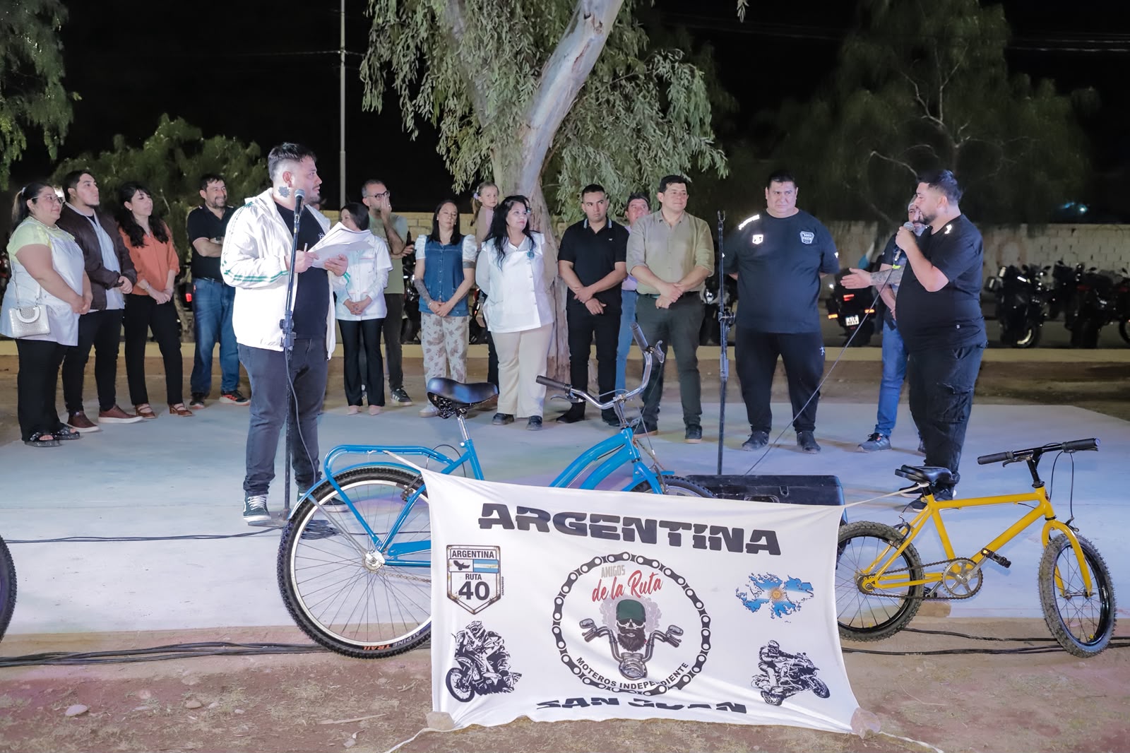 El Desafío Ischigualasto hizo una parada solidaria en Jáchal