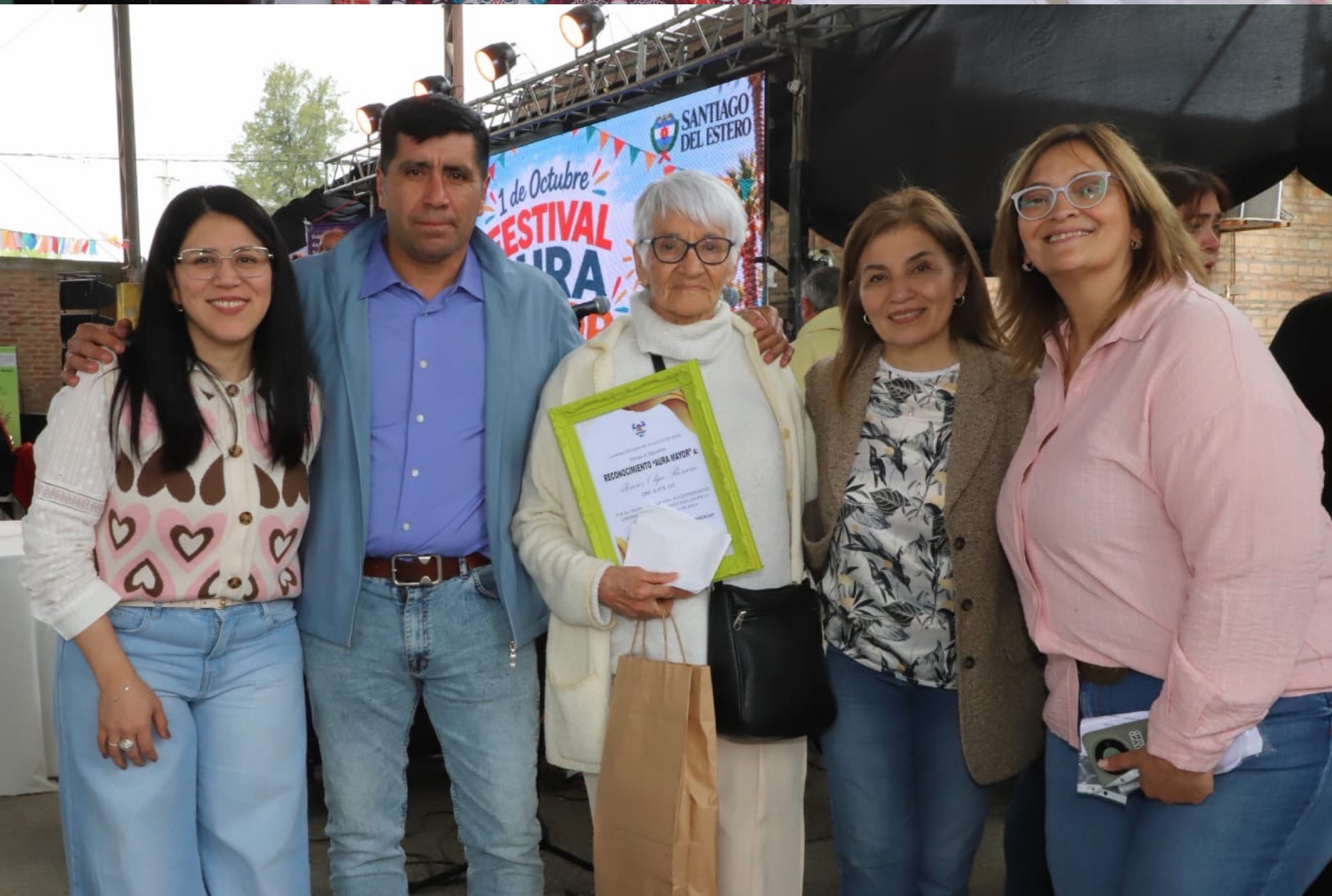 Villa Ojo de Agua participó del Festival Provincial “Aura Mayor”